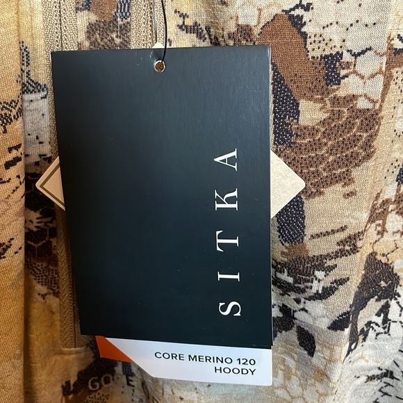 Sitka core merino 120 hoodie - Picture 3 of 7